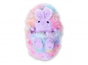 Curlimals Bo The Rainbow Bunny interaktív plüss - holland nyelvű