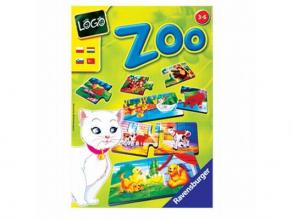 Logo Zoo állatok és kölykeik társasjáték - Ravensburger
