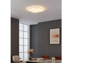EGLO , 900613 , RENDE , mennyezeti lámpa , 3000 K , LED , 19,5W , IP20 , fehér, ezüst