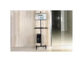 DIGITUS Univerzális állítható fekete mobil munkaállomás