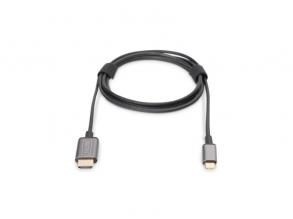 DIGITUS DA-70821 USB C - HDMI A 1,8m szürke video átalakító kábel