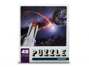 Papír Puzzle 48db-os űrhajó