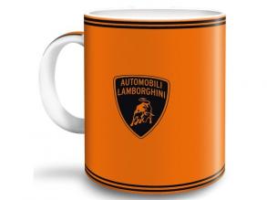 Lamborghini narancssárga porcelán bögre