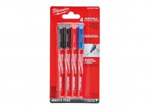 Milwaukee INKZALL Filctoll 0,6 mm hegyű Színes (4 darabos kiszerelés) 1 db