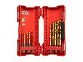 Milwaukee Fémfúró Shockwave HSS-G TiN 10db - készlet (3-10mm)