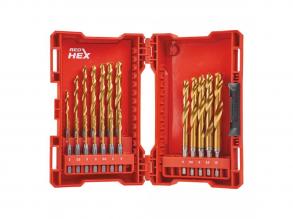Milwaukee Fémfúró Shockwave HSS-G TiN 19db - készlet (2-10mm)