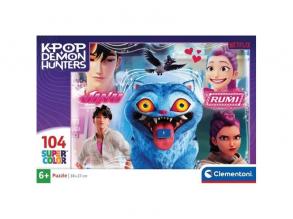 K-Pop démonvadászok Derpy és barátai 104db-os SuperColor puzzle  Clementoni