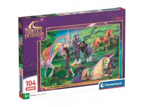 Unikornis Akadémia barátok 104db-os puzzle - Clementoni