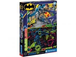Batman fluoreszkáló 104db-os puzzle - Clementoni