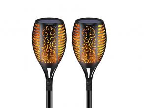 IRIS DL-006WW-96LED szolár LED dekorációs fáklya