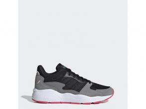 Crazychaos Adidas női szürke/fekete/pink színű core utcai cipő