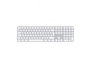 Apple Magic Keyboard (2021) Touch ID vezeték nélküli billentyűzet magyar kiosztással (numerikus)