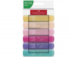 Faber-Castell: 1546 Szövegkiemelo pasztell színben 6db-os szett