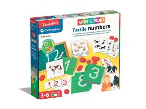 Montessori - Tapintható számok fejlesztő és oktató játék - Clementoni