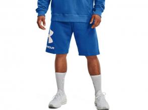 Ua Rival Flc Big Logos Under Armour férfi kék színű training rövid nadrág