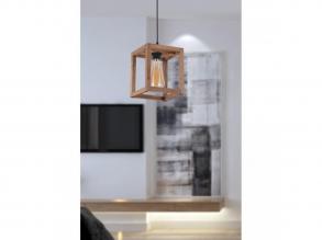 Opviq , 390FLH1841 , Cube , Barna Színű , Csillár , E27 Foglalattal