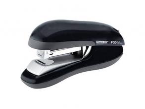 Rapid F30 asztali féltáras laposan tűző fekete tűzőgép