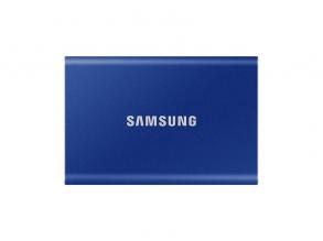 Samsung 500GB USB 3.2 (MU-PC500H/WW) kék T7 külső SSD