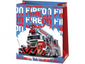 Cardex: Tűzoltóautós óriás méretű ajándéktáska 33x15x44,5cm
