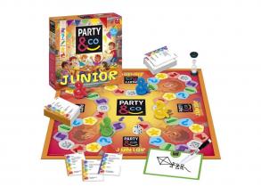 Jumbo Party Co. Junior társasjáték, holland nyelvű társasjáték