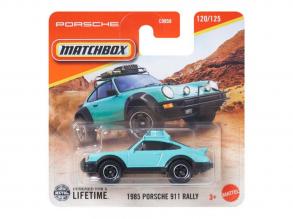 Matchbox: 1985 Porsche 911 Rally kisautó 1/64 - Mattel