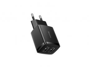 Baseus CCXJ010201 10,5W 2xUSB fekete gyorstöltő