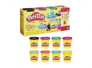 Play-Doh modellező gyurma készlet, vegyes színek  8 darabos