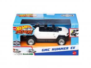 Hot Wheels: Pull-Back Speeders GMC Hummer EV hátrahúzható fém kisautó modell 1/43 - Mattel