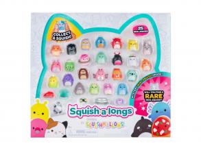 Squishmallows  Squish-a-longs játékfigura szett 25 db.