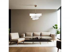 Opviq , 390FLH1693 , Couper - Gold , Arany Színű , Csillár , E27