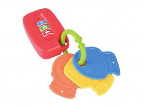 Play Baby zenélő autókulcs, 7 féle dallammal