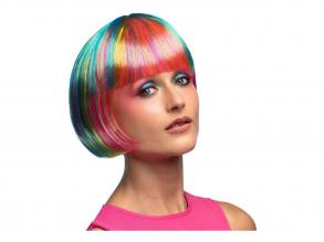 Pebbles színes paróka