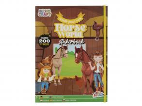 Grafix - Varázslatos ló matricaalbum + 200 matrica - 20 oldal, méret 33 x 25 cm