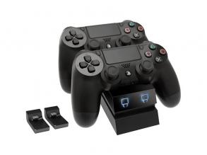 Venom VS2732 PS4 fekete dupla töltőállomás