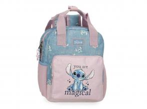 Stitch Hátizsák első zsebbel "You Are Magical"