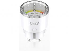 GOSUND SP111 kompakt /hang/távoli vezérlés/ütemezés/fogy.mérés/230V/15A/Smart Wi-Fi okos konnektor