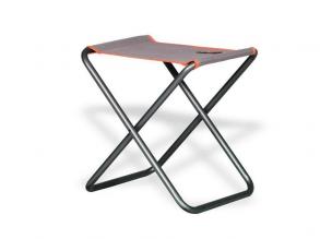 Kim összecsukható camping szék - szürke/narancs