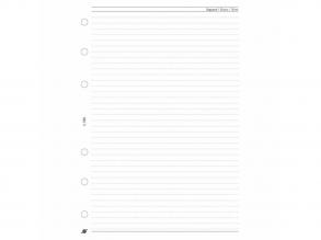 Kalendart Saturnus L326/F vonalas jegyzetlap gyűrűs naptár kiegészítő