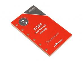 Realsystem 3/500 éves heti beosztású gyűrűs naptár kiegészítő