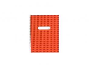 A4 60lapos franciakockás spirálfüzet