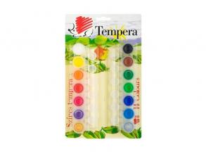 ICO Süni 5ml tégelyes 14 színű tempera készlet