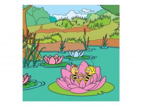 Maya a méhecske kifestőkönyv  festés vízzel Maya a méhecske kifestőkönyv  festés vízzel