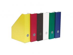 Herlitz 7cm karton sárga iratpapucs