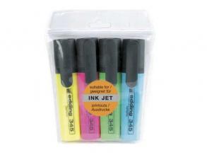 Edding 345 4db-os vegyes színű szövegkiemelő