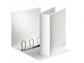 Esselte A4 panorámás 4-gyűrűs 9cm fehér gyűrűskönyv