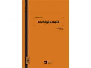 D.7570-111 A4 2+25lapos álló emelőgép napló