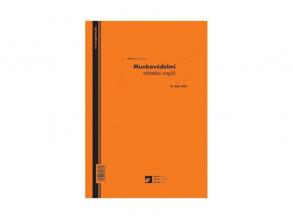 B.VALL.349 A4 24lapos álló munkavédelmi oktatási napló