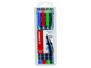 Stabilo OHPen 841 M 4db-os vegyes színű permanent marker készlet