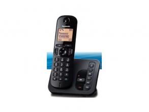 Panasonic KX-TGC220PDB DECT hívóazonosítós üzentrögzítős fekete telefon