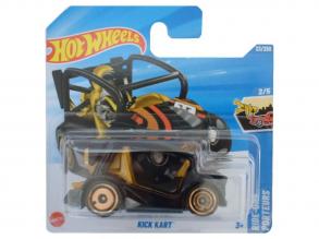 Hot Wheels: Kick Kart fekete kisautó 1/64 - Mattel